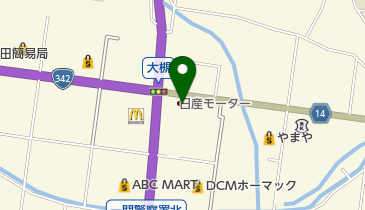 盛岡日産モーター一関店の地図画像