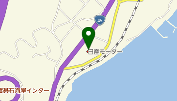 盛岡日産モーター大船渡店の地図画像