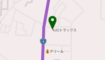 UDトラックス盛岡支店の地図画像