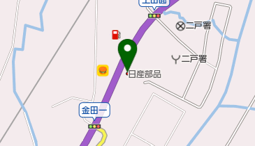 日産部品岩手販売二戸営業所の地図画像