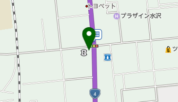 Honda Cars岩手南奥州南店の地図画像