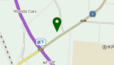 Honda Cars岩手中央水沢店の地図画像