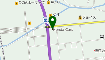 Honda Cars岩手南奥州中央店の地図画像