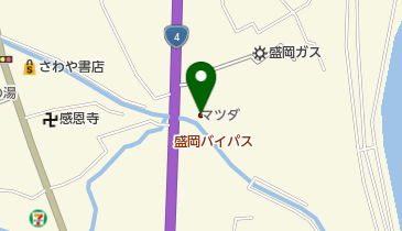 岩手マツダ販売仙北店の地図画像