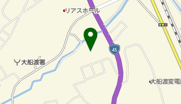 いすゞ自動車東北大船渡支店の地図画像