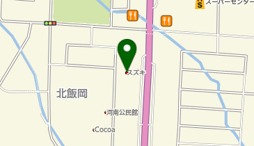 日新スズキ販売スズキアリーナ盛岡南の地図画像