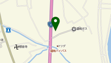 スズキ自販岩手スズキアリーナ盛岡の地図画像