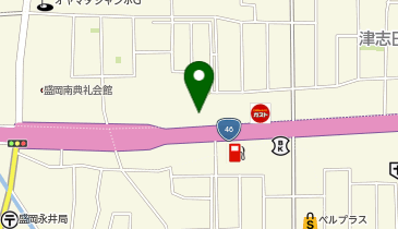 BMW盛岡の地図画像