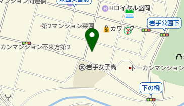 ルノー盛岡の地図画像