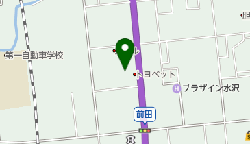 岩手トヨペット水沢支店の地図画像