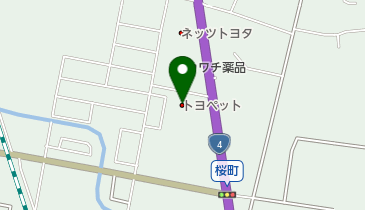 岩手トヨペット紫波支店の地図画像