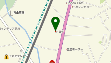 岩手トヨタ自動車本部・盛岡店の地図画像