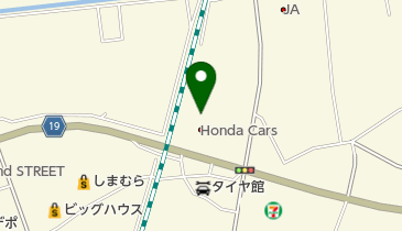 Honda Cars奥州U-Select一関の地図画像