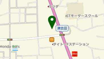 岩手三菱自動車販売盛岡津志田店の地図画像