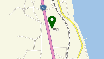 岩手三菱自動車販売大船渡店の地図画像