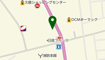 岩手三菱自動車販売くじ長内店の地図画像