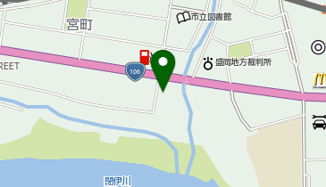 岩手ダイハツ販売宮古店の地図画像