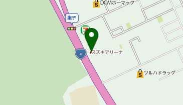 スズキアリーナ盛岡北の地図画像