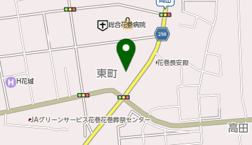 日新スズキ販売花巻営業所の地図画像