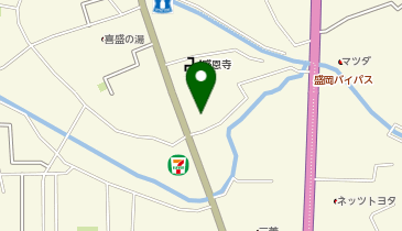 スズキ自販岩手U&rsquo;s STATION盛岡の地図画像