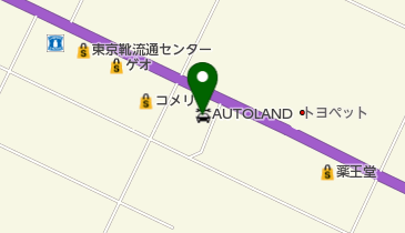 AUTOLAND R2の地図画像