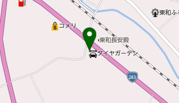 タイヤガーデン東和の地図画像
