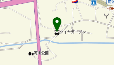 タイヤガーデンダイイチの地図画像