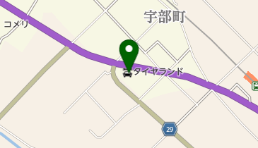 タイヤランド野田の地図画像