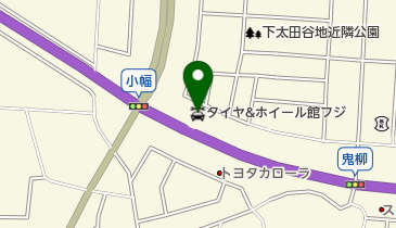 タイヤ&ホイール館フジスペシャルブランド盛岡店の地図画像