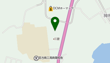 ジェームス宮古店の地図画像