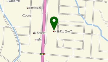 ジェームス西バイパス店の地図画像