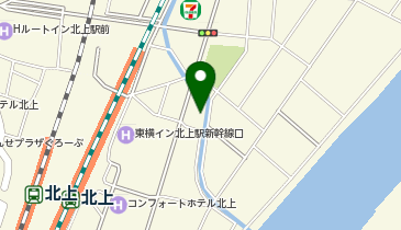 日産レンタカー北上新幹線駅前店の地図画像