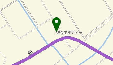 佐々木ボディーの地図画像