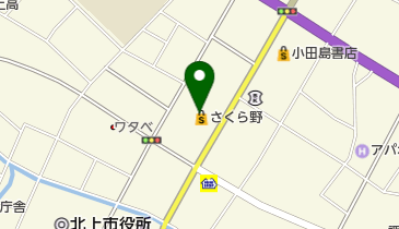 一口茶屋北上ツインモール店の地図画像
