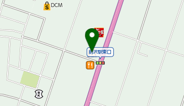 マクドナルドイオン前沢店の地図画像