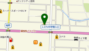 マクドナルド盛岡西バイパス本宮店の地図画像