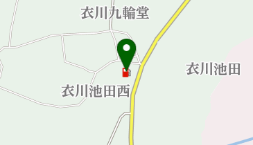 JA-SS池田SSの地図画像