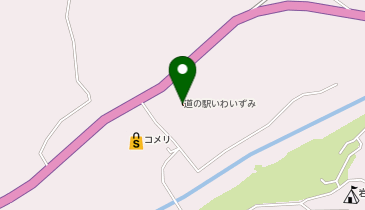 道の駅いわいずみレストラン大地工房の地図画像