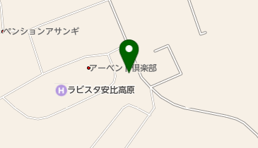 ペンションベアーズロックの地図画像