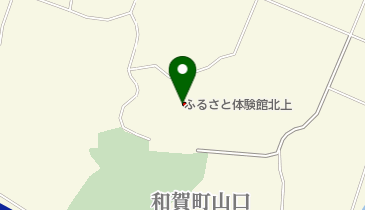 ふるさと体験館「北上」の地図画像