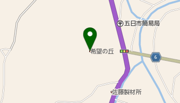 学校の宿希望の丘の地図画像
