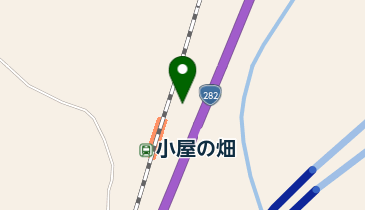 民宿ラベンダーの地図画像