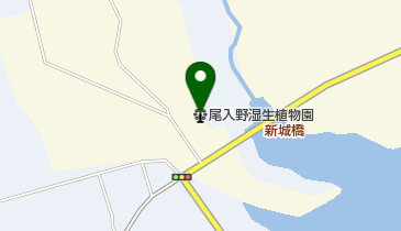 尾入野湿生植物園の地図画像