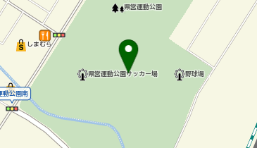 岩手県営運動公園ラグビー場の地図画像