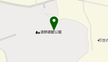 遠野市営野球場の地図画像
