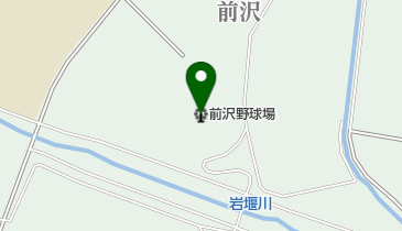 前沢野球場の地図画像