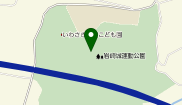 北上市民岩崎野球場の地図画像