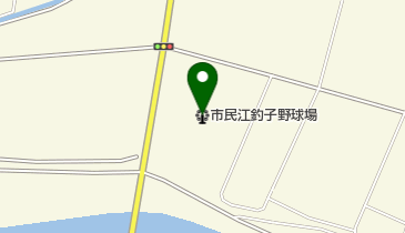 きたかみしんきんボールパークの地図画像