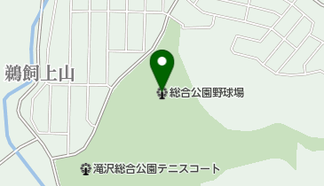 滝沢総合公園野球場の地図画像
