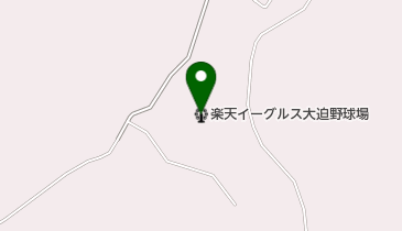 大迫野球場の地図画像